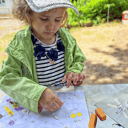 Montessori Stamp Bugs