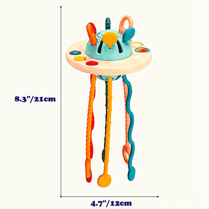 Montessori UFO Pulling Toy
