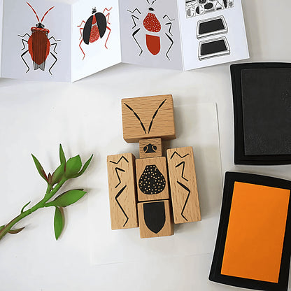Montessori Stamp Bugs