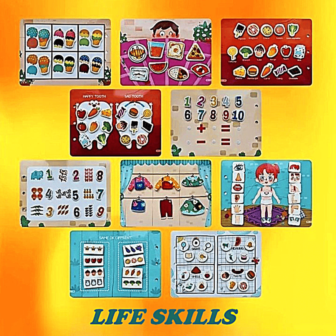 Montessori Busy Activity Book