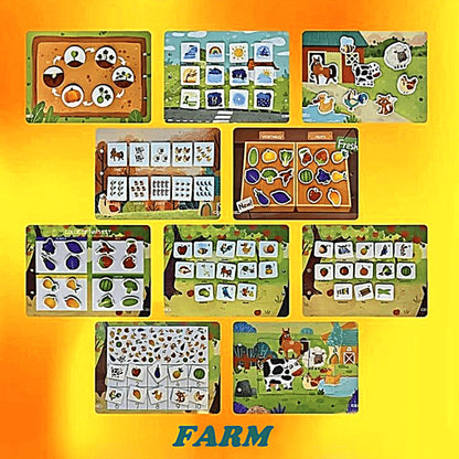 Montessori Busy Activity Book