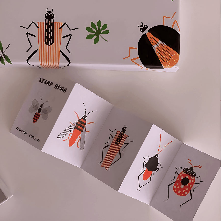 Montessori Stamp Bugs