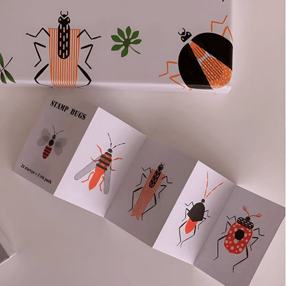 Montessori Stamp Bugs