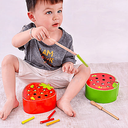 Montessori Catch the Worms