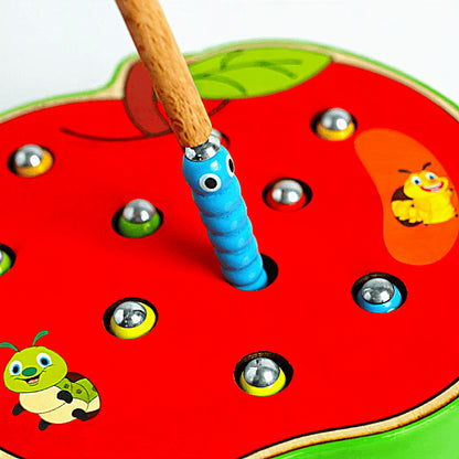 Montessori Catch the Worms