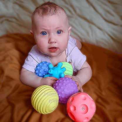 Balles sensorielles Montessori