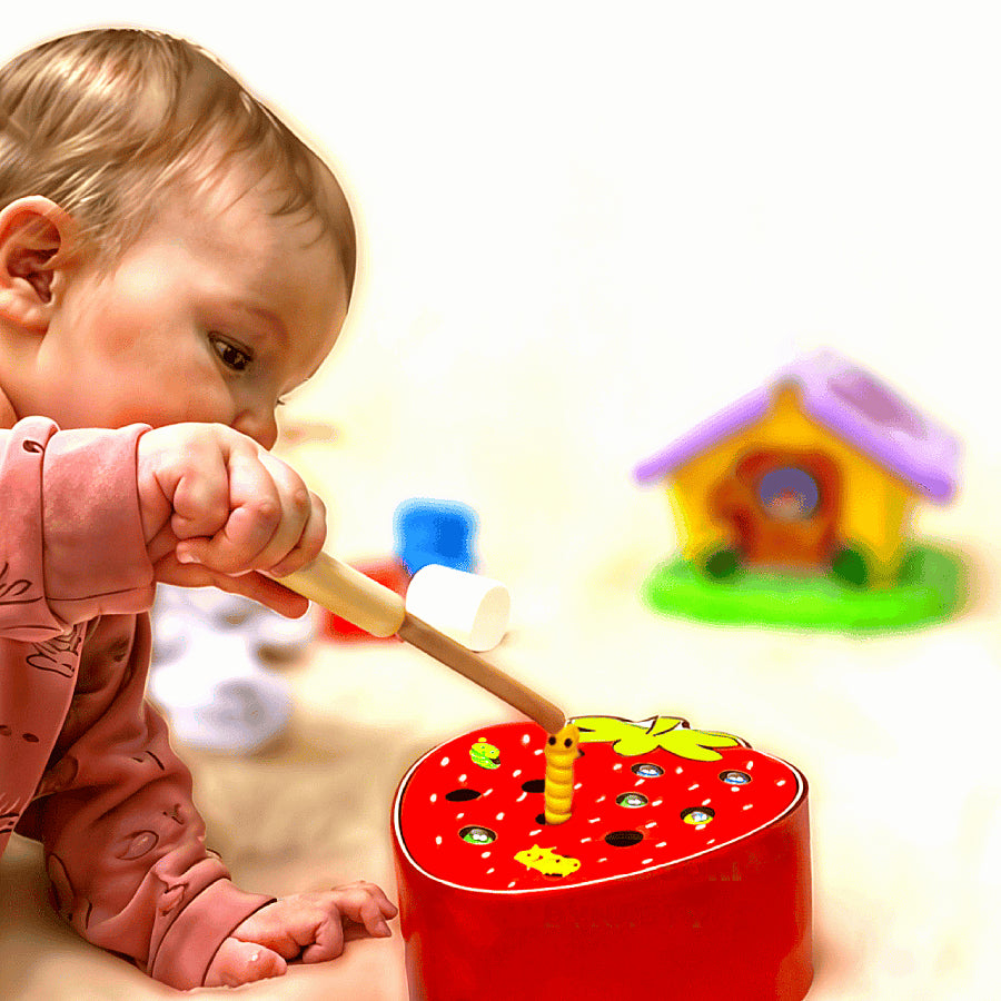 Montessori Catch the Worms
