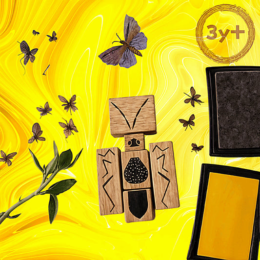 Montessori Stamp Bugs