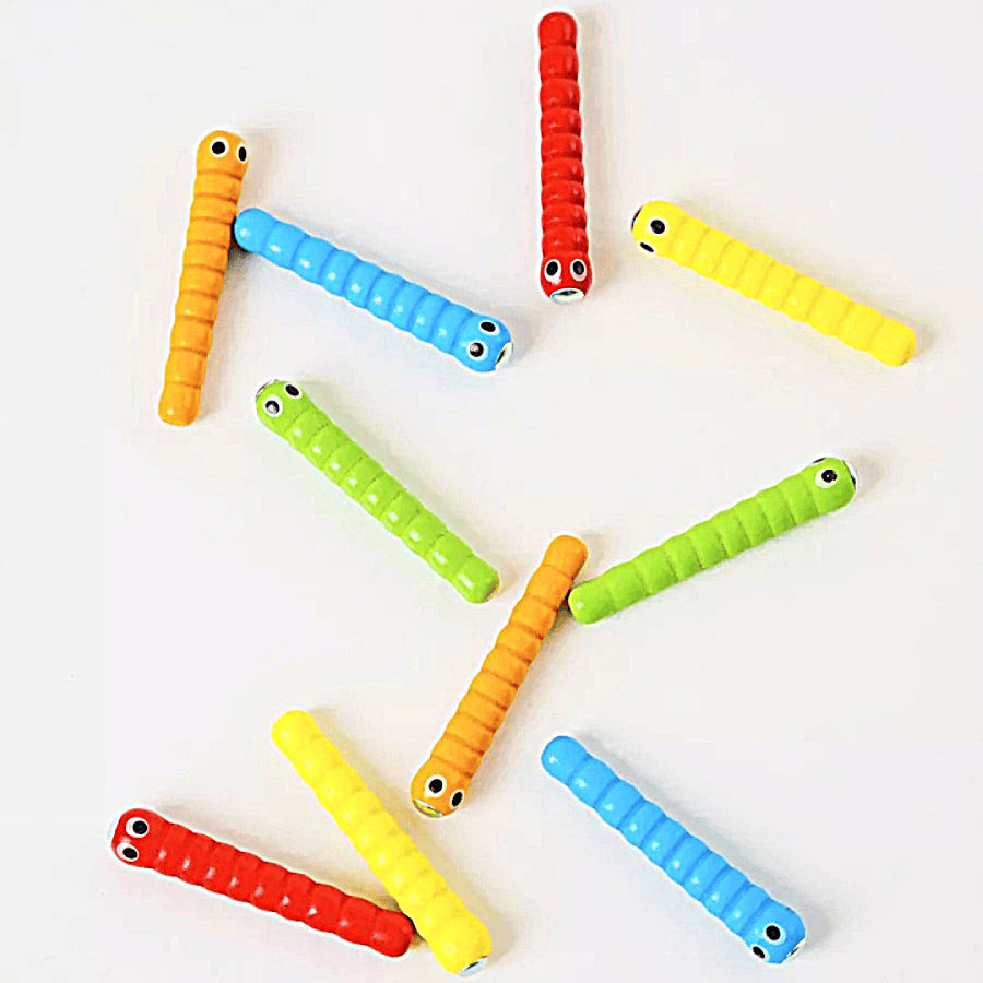 Montessori Catch the Worms