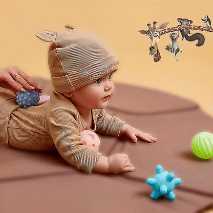 Balles sensorielles Montessori