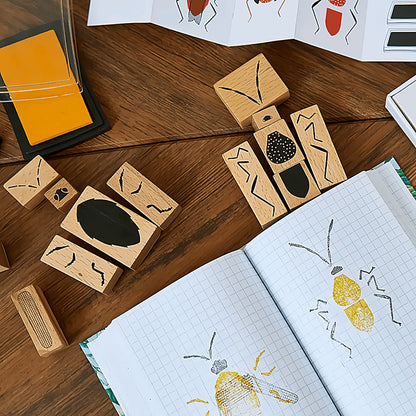 Montessori Stamp Bugs