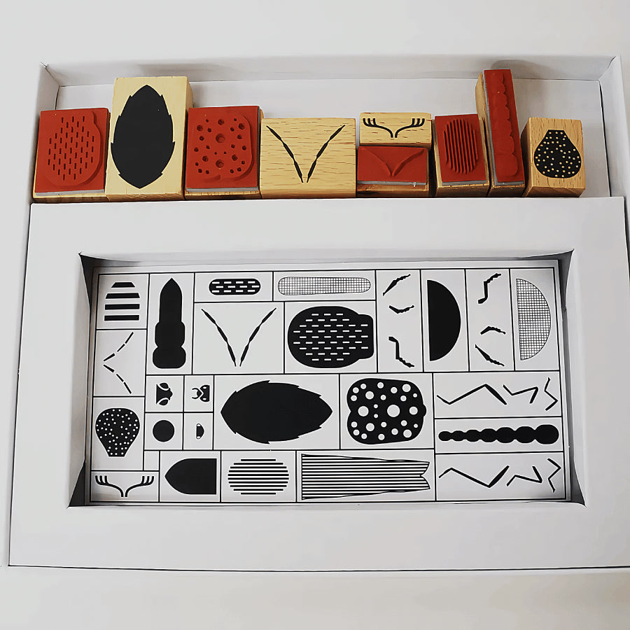 Montessori Stamp Bugs