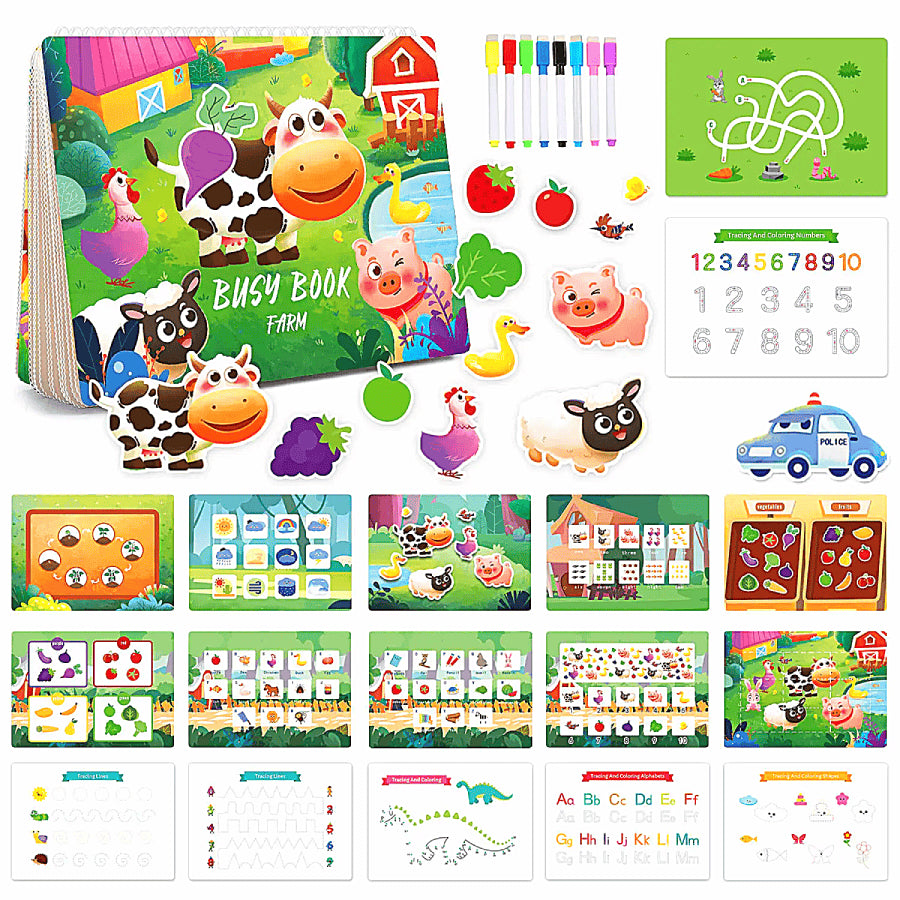 Montessori Busy Activity Book II