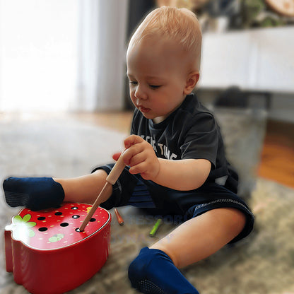 Montessori Catch the Worms