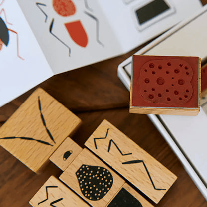 Montessori Stamp Bugs