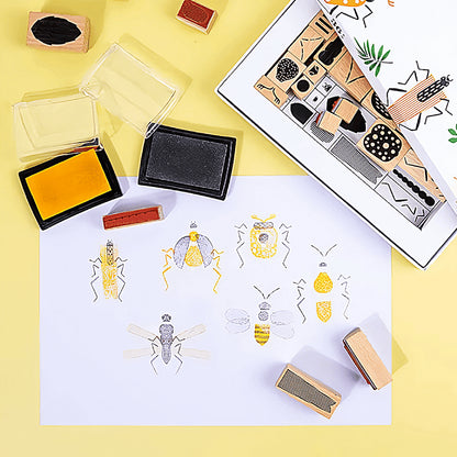 Montessori Stamp Bugs